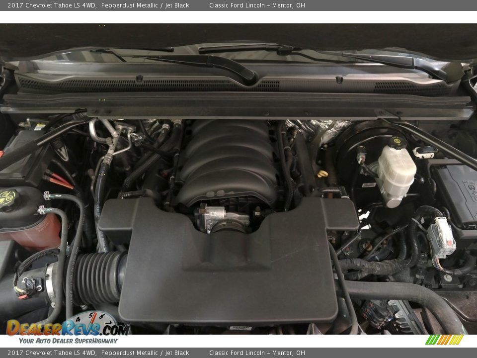 2017 Chevrolet Tahoe LS 4WD Pepperdust Metallic / Jet Black Photo #23