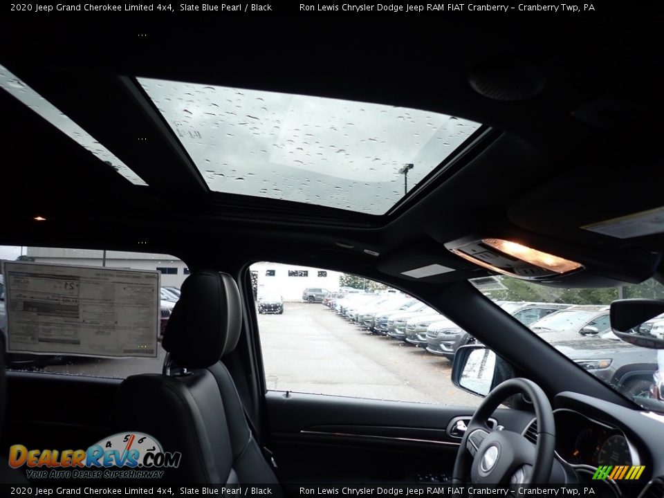 2020 Jeep Grand Cherokee Limited 4x4 Slate Blue Pearl / Black Photo #11