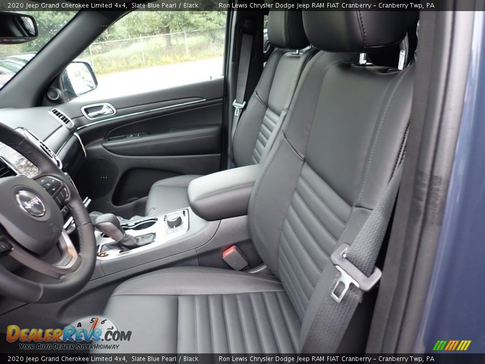 2020 Jeep Grand Cherokee Limited 4x4 Slate Blue Pearl / Black Photo #12