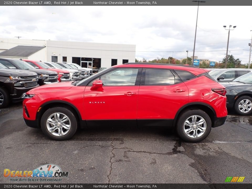 Red Hot 2020 Chevrolet Blazer LT AWD Photo #2