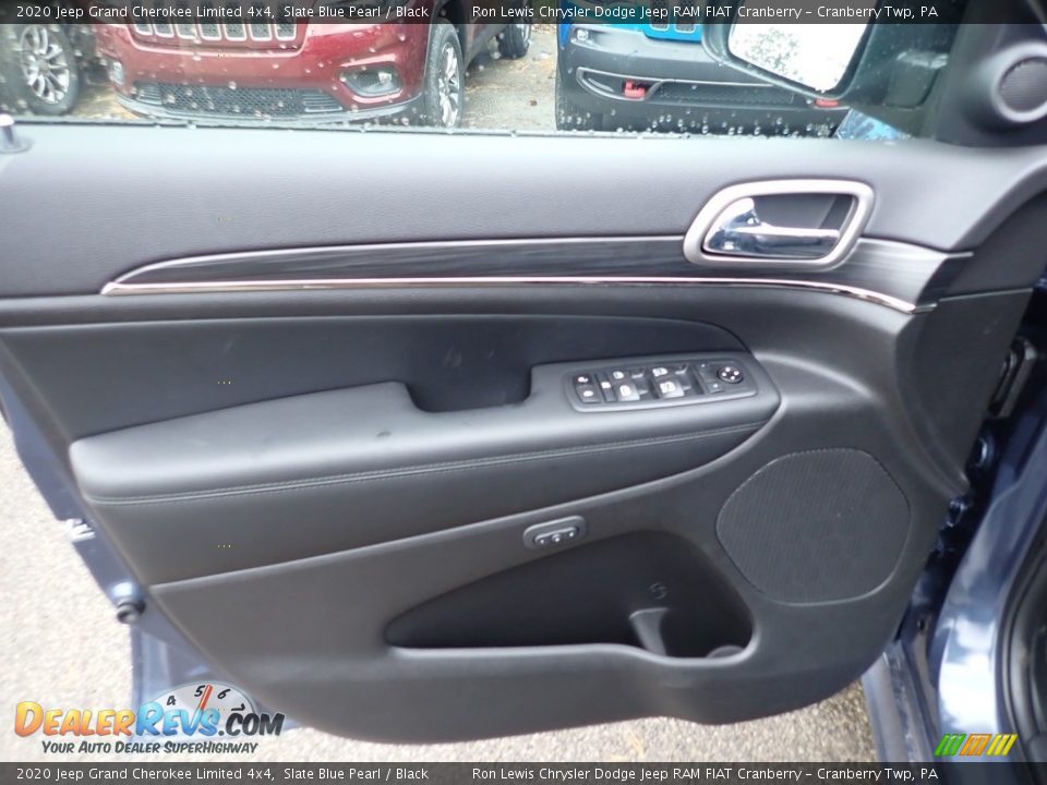 2020 Jeep Grand Cherokee Limited 4x4 Slate Blue Pearl / Black Photo #13