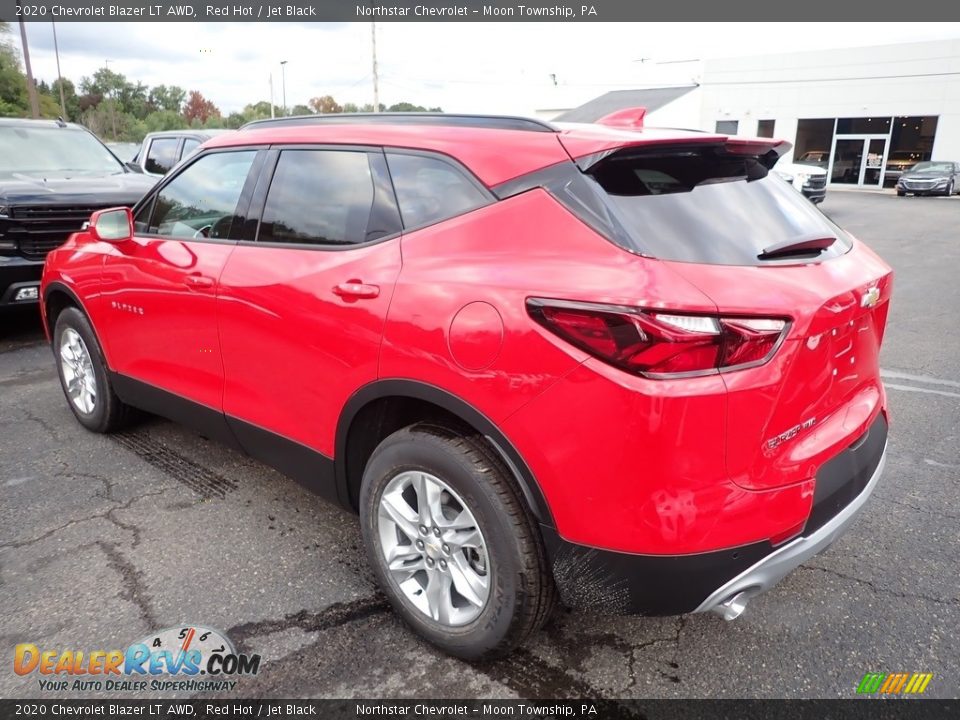 2020 Chevrolet Blazer LT AWD Red Hot / Jet Black Photo #3