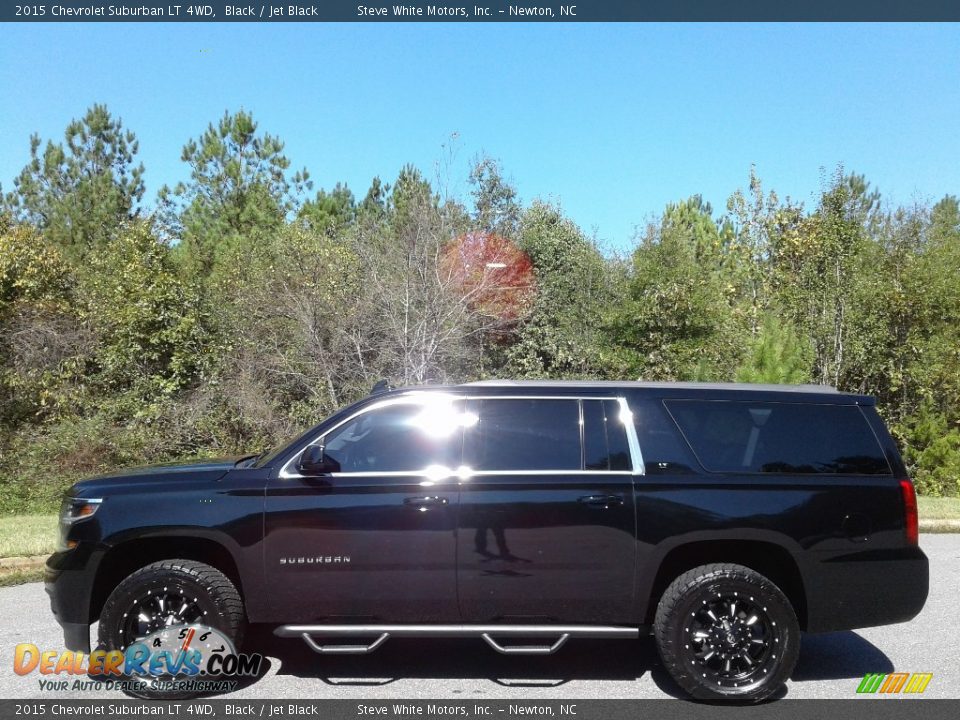 2015 Chevrolet Suburban LT 4WD Black / Jet Black Photo #1