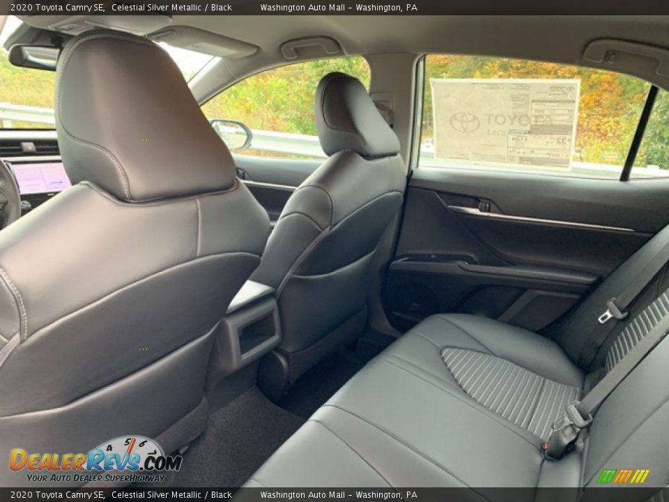 2020 Toyota Camry SE Celestial Silver Metallic / Black Photo #18