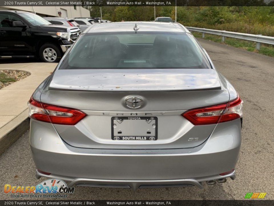 2020 Toyota Camry SE Celestial Silver Metallic / Black Photo #19