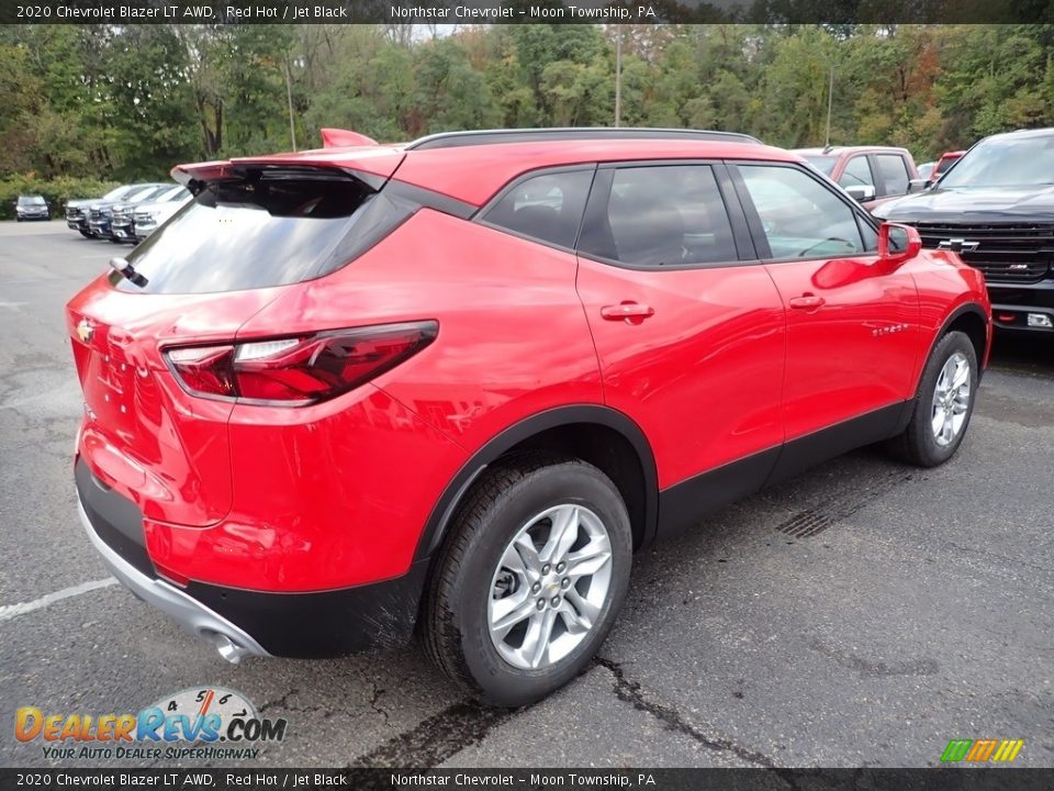 2020 Chevrolet Blazer LT AWD Red Hot / Jet Black Photo #5