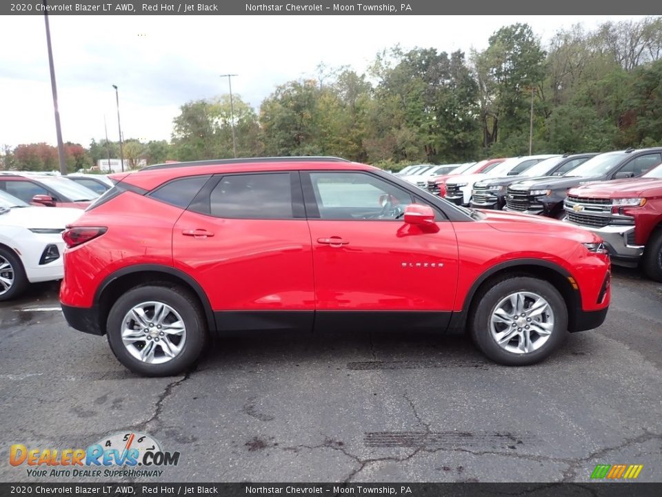 2020 Chevrolet Blazer LT AWD Red Hot / Jet Black Photo #6
