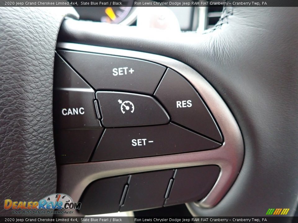 2020 Jeep Grand Cherokee Limited 4x4 Slate Blue Pearl / Black Photo #18