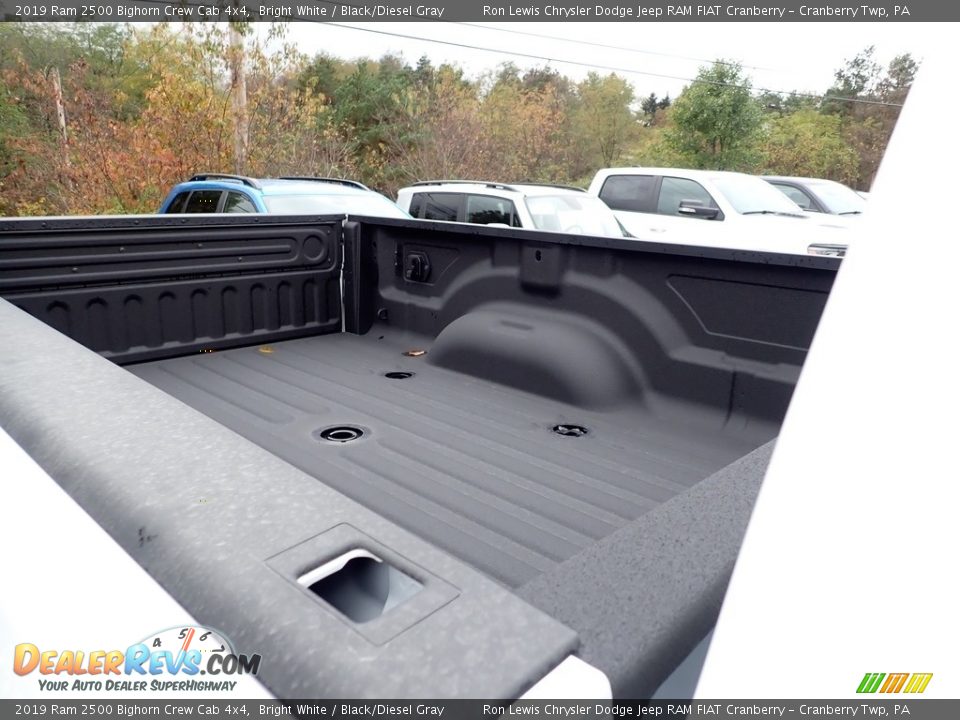 2019 Ram 2500 Bighorn Crew Cab 4x4 Bright White / Black/Diesel Gray Photo #13