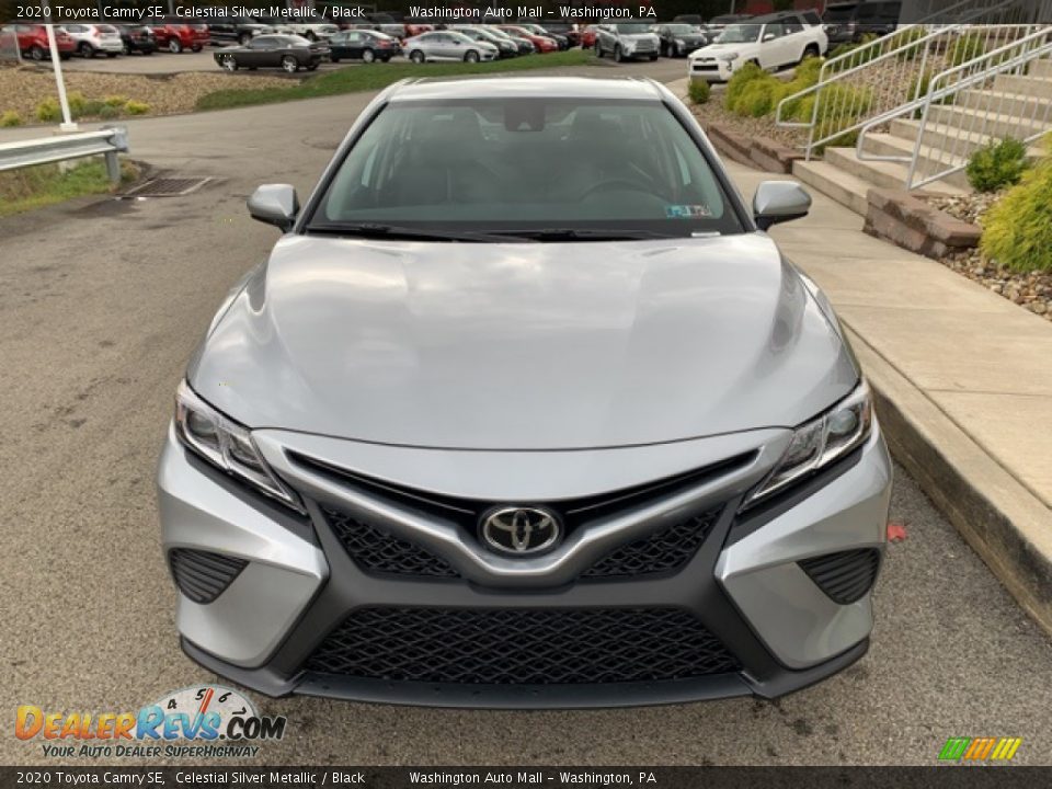 2020 Toyota Camry SE Celestial Silver Metallic / Black Photo #31