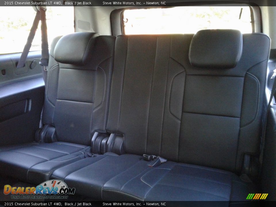 2015 Chevrolet Suburban LT 4WD Black / Jet Black Photo #12