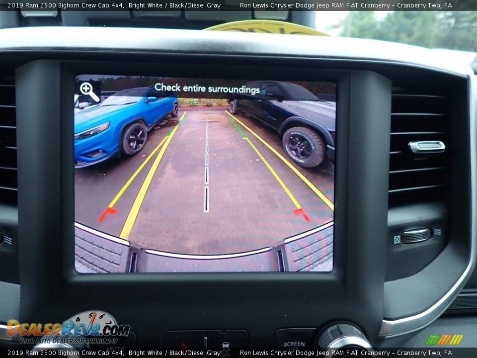 2019 Ram 2500 Bighorn Crew Cab 4x4 Bright White / Black/Diesel Gray Photo #18