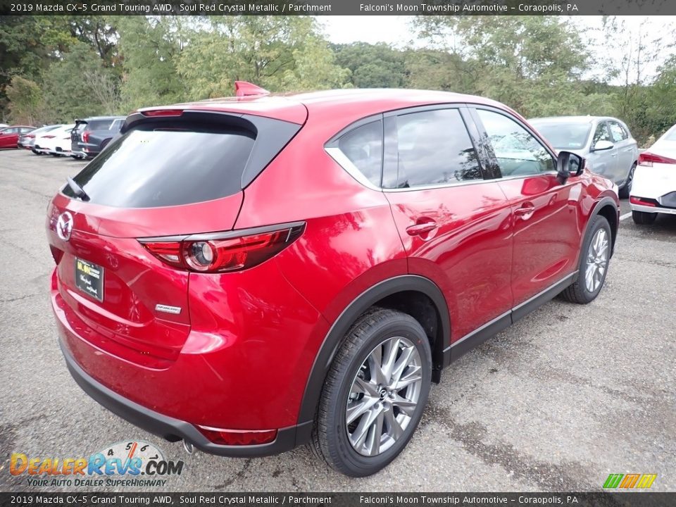 2019 Mazda CX-5 Grand Touring AWD Soul Red Crystal Metallic / Parchment Photo #2