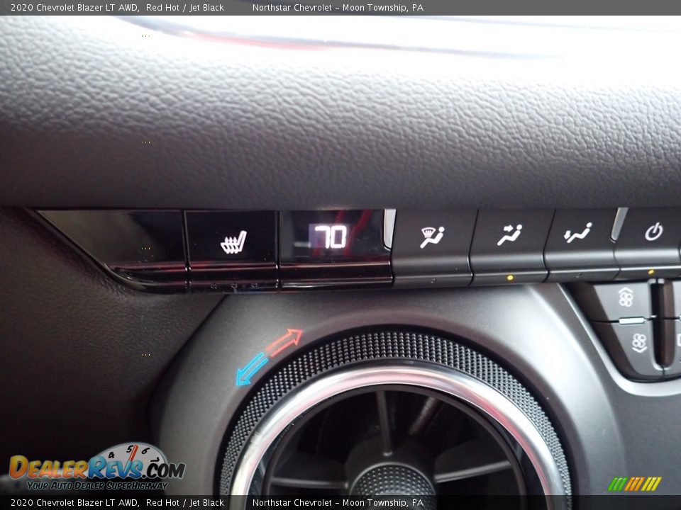 2020 Chevrolet Blazer LT AWD Red Hot / Jet Black Photo #20