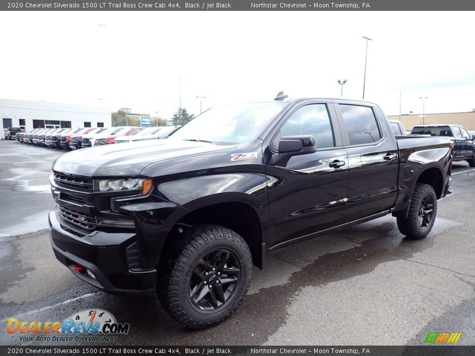 Black 2020 Chevrolet Silverado 1500 LT Trail Boss Crew Cab 4x4 Photo #1