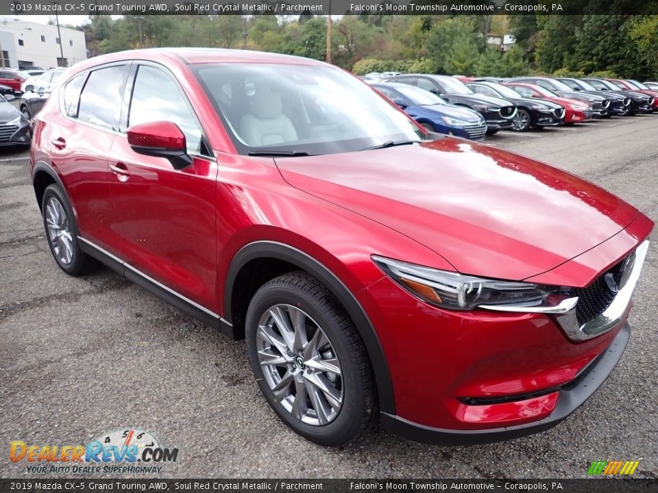 2019 Mazda CX-5 Grand Touring AWD Soul Red Crystal Metallic / Parchment Photo #3