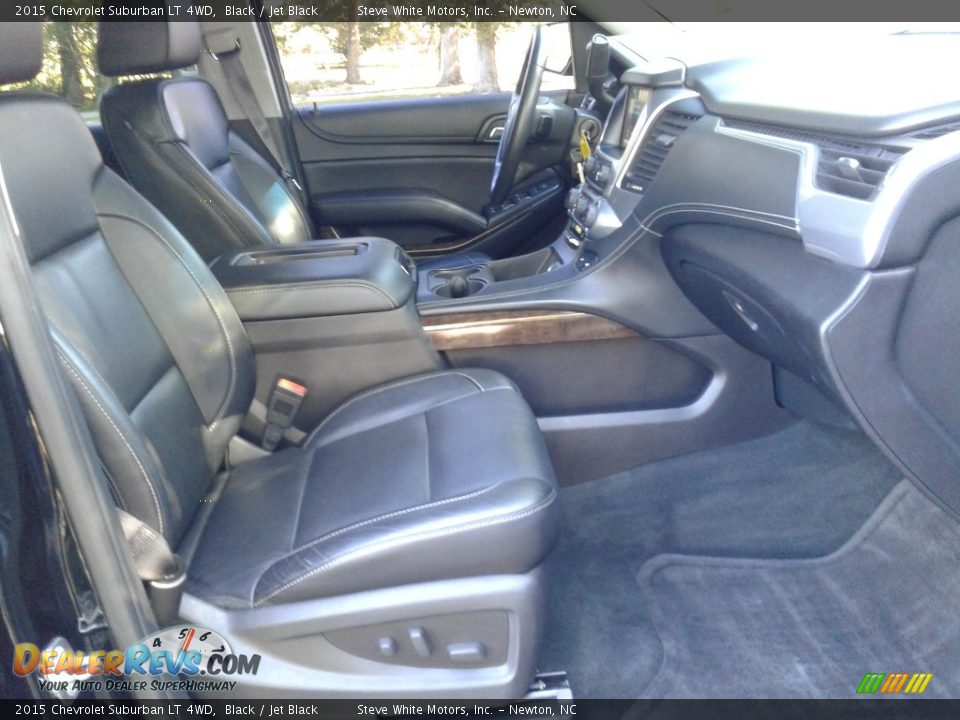 2015 Chevrolet Suburban LT 4WD Black / Jet Black Photo #18