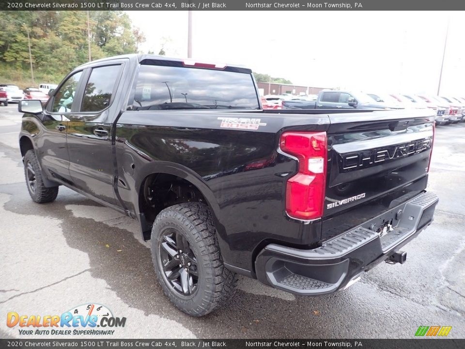 2020 Chevrolet Silverado 1500 LT Trail Boss Crew Cab 4x4 Black / Jet Black Photo #3