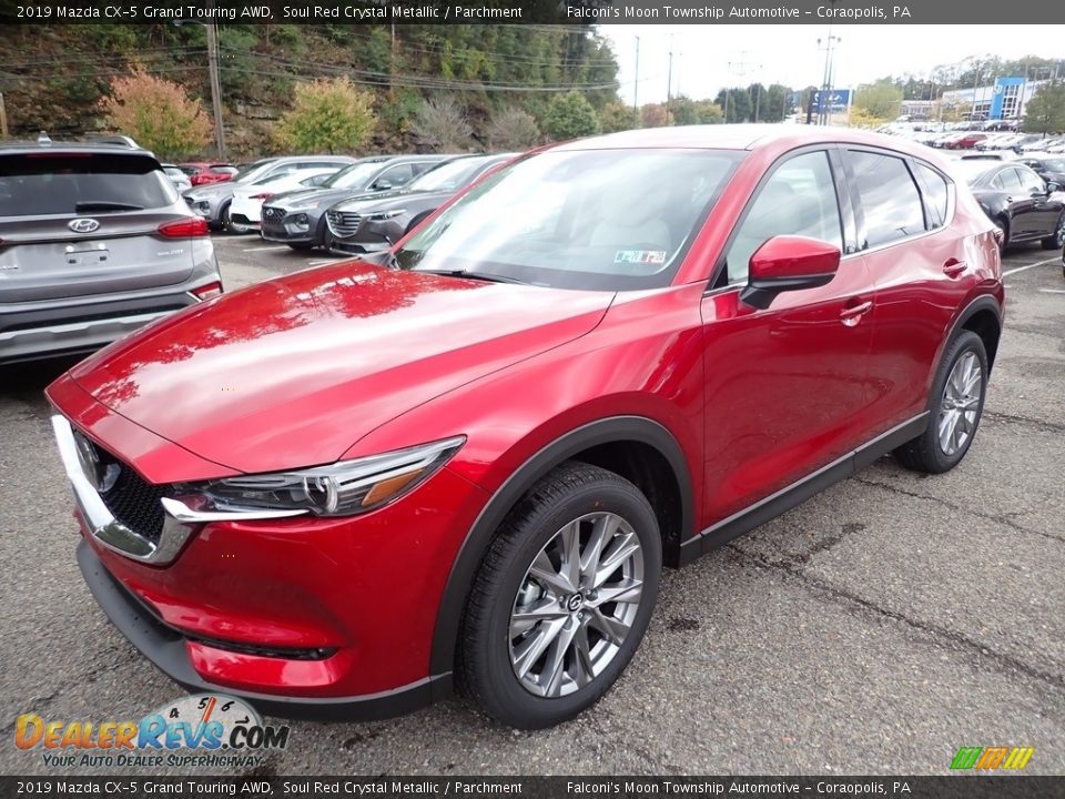 2019 Mazda CX-5 Grand Touring AWD Soul Red Crystal Metallic / Parchment Photo #5
