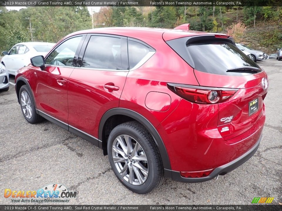 2019 Mazda CX-5 Grand Touring AWD Soul Red Crystal Metallic / Parchment Photo #6