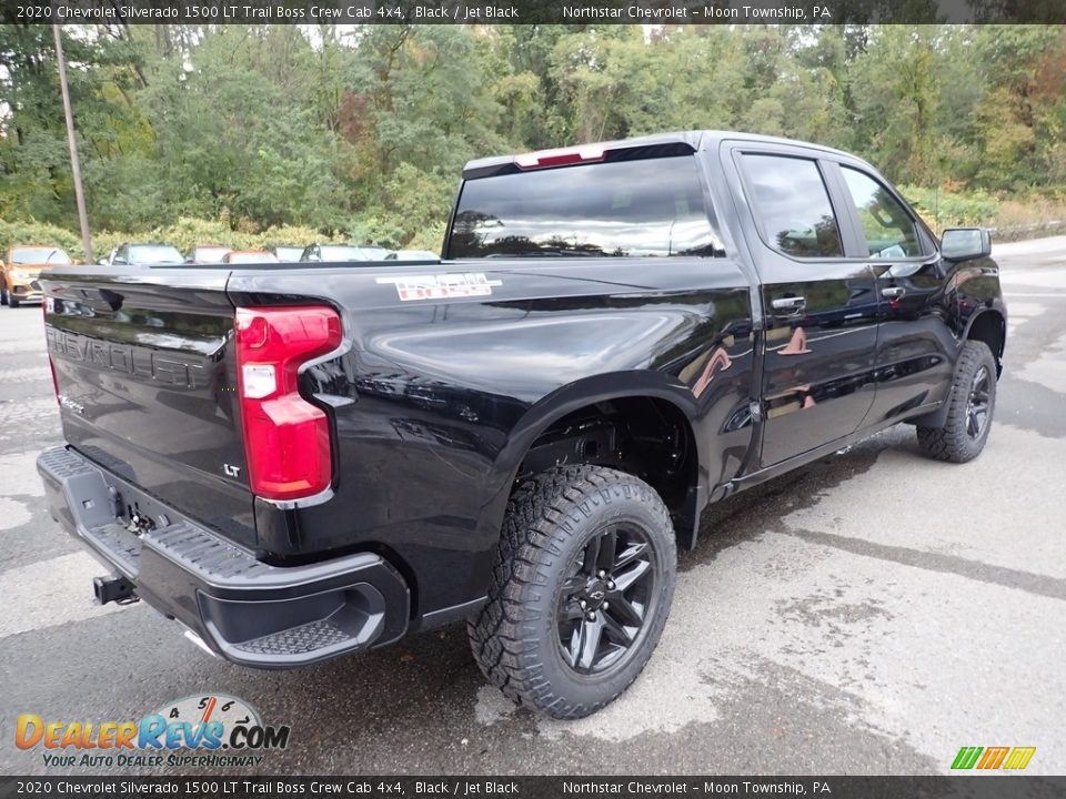2020 Chevrolet Silverado 1500 LT Trail Boss Crew Cab 4x4 Black / Jet Black Photo #5