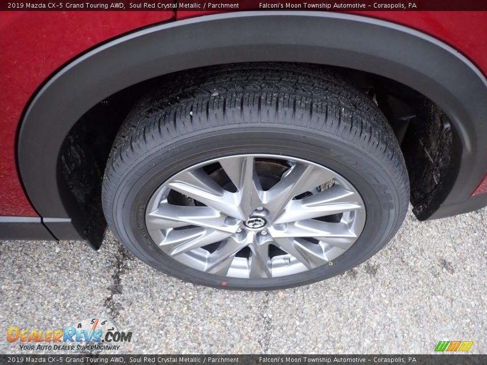 2019 Mazda CX-5 Grand Touring AWD Soul Red Crystal Metallic / Parchment Photo #7