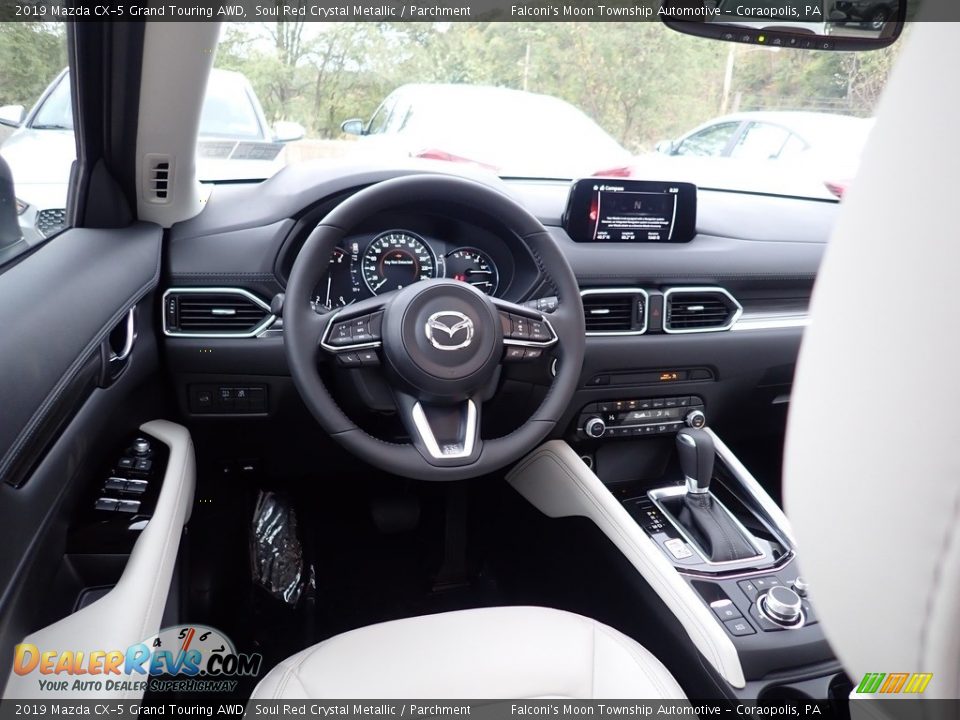 2019 Mazda CX-5 Grand Touring AWD Soul Red Crystal Metallic / Parchment Photo #9