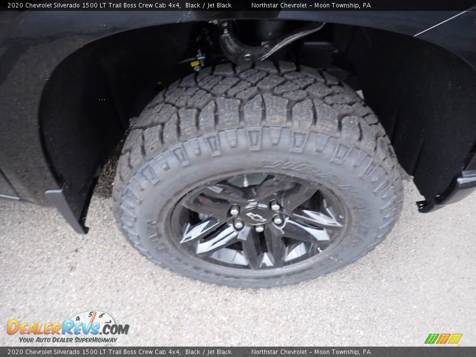 2020 Chevrolet Silverado 1500 LT Trail Boss Crew Cab 4x4 Black / Jet Black Photo #9