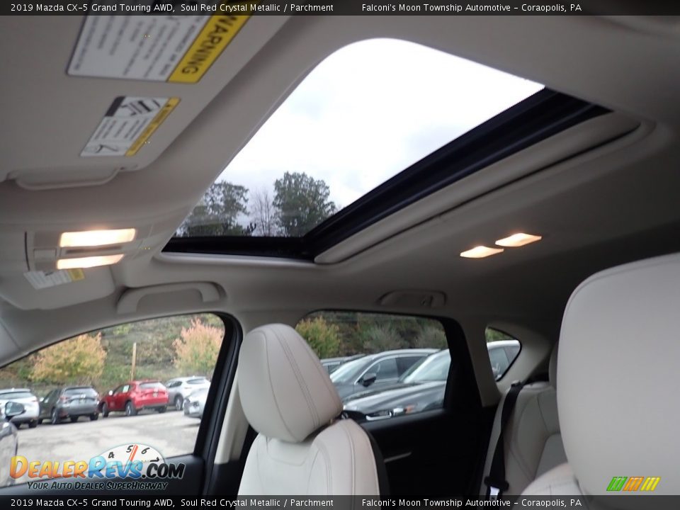 2019 Mazda CX-5 Grand Touring AWD Soul Red Crystal Metallic / Parchment Photo #13