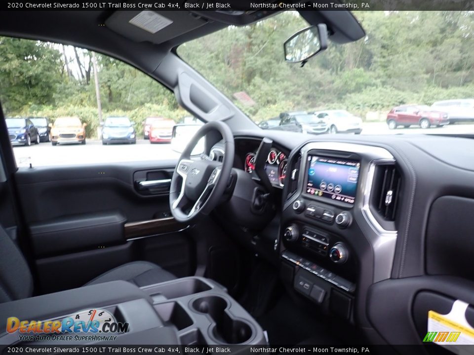 2020 Chevrolet Silverado 1500 LT Trail Boss Crew Cab 4x4 Black / Jet Black Photo #11