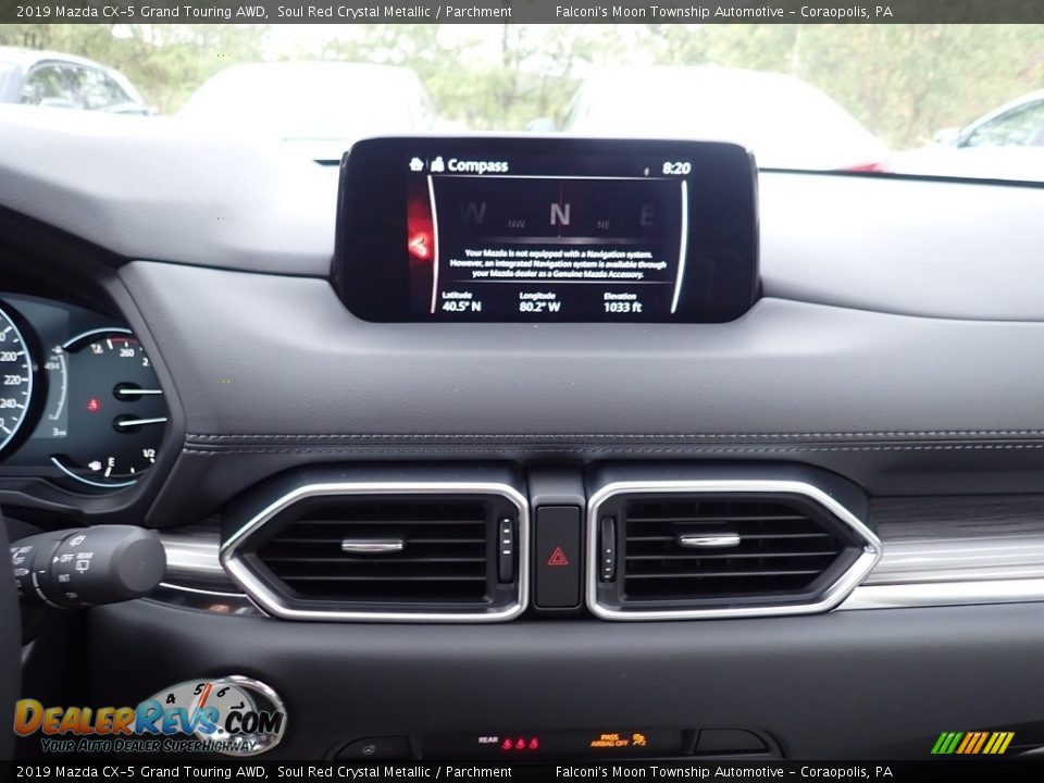 2019 Mazda CX-5 Grand Touring AWD Soul Red Crystal Metallic / Parchment Photo #14
