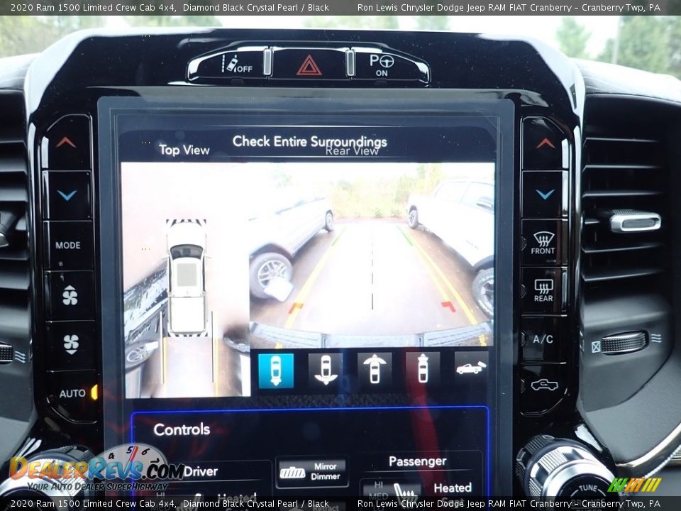2020 Ram 1500 Limited Crew Cab 4x4 Diamond Black Crystal Pearl / Black Photo #17
