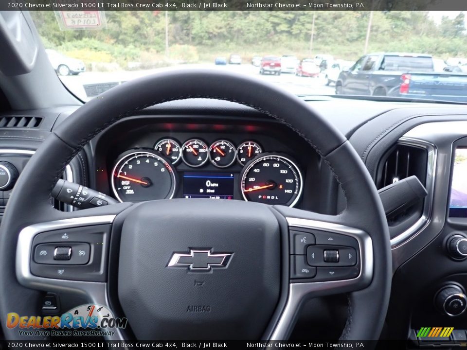2020 Chevrolet Silverado 1500 LT Trail Boss Crew Cab 4x4 Black / Jet Black Photo #20