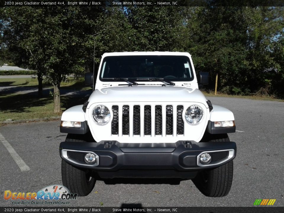 2020 Jeep Gladiator Overland 4x4 Bright White / Black Photo #3