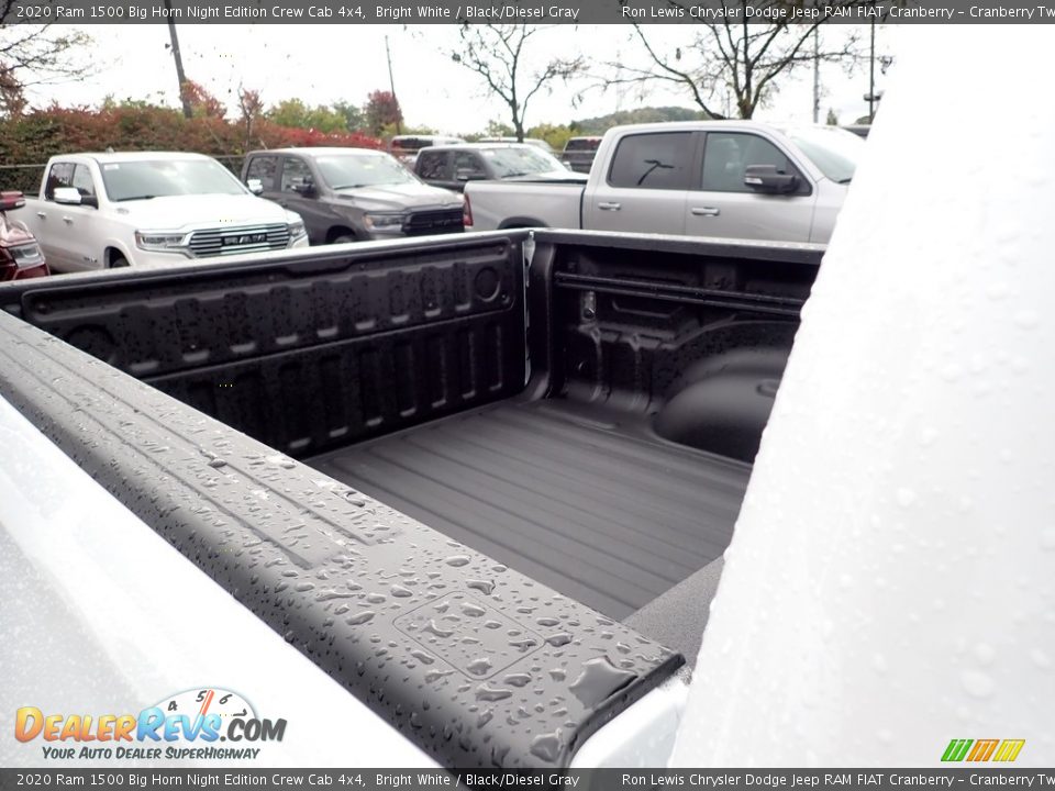 2020 Ram 1500 Big Horn Night Edition Crew Cab 4x4 Bright White / Black/Diesel Gray Photo #12