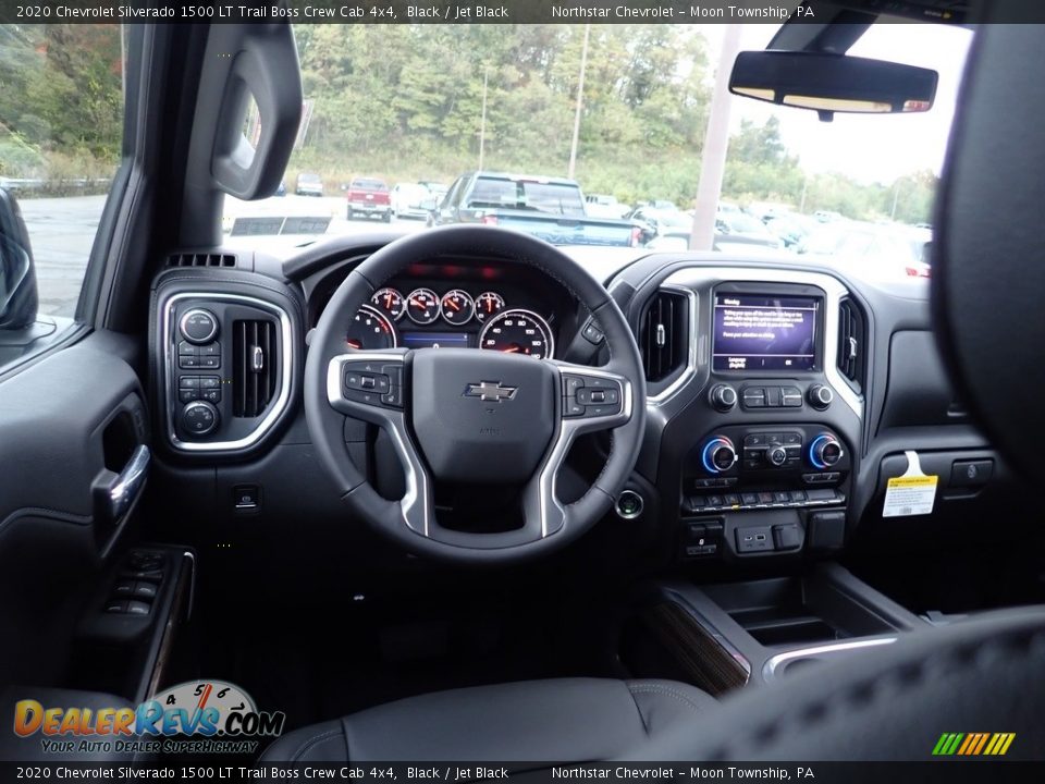 2020 Chevrolet Silverado 1500 LT Trail Boss Crew Cab 4x4 Black / Jet Black Photo #14