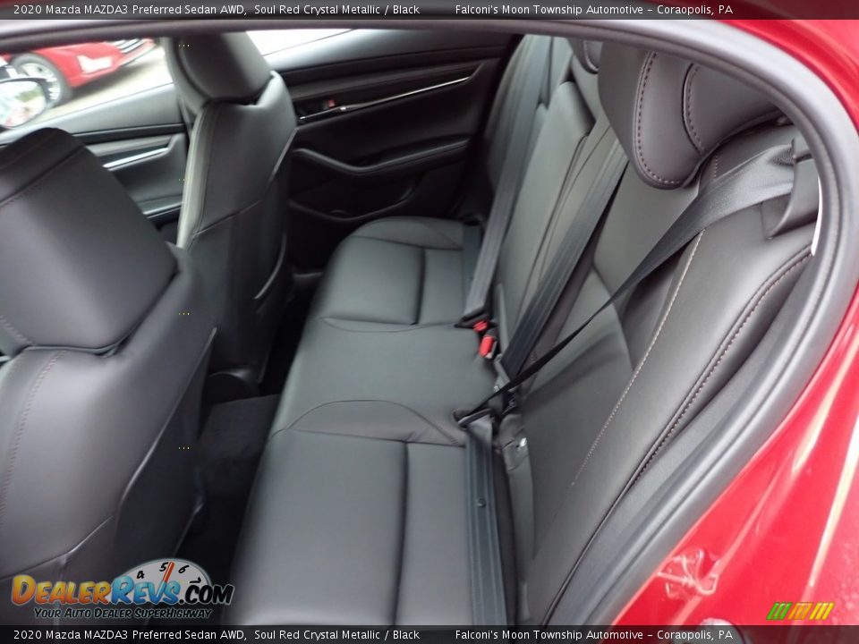 Rear Seat of 2020 Mazda MAZDA3 Preferred Sedan AWD Photo #8