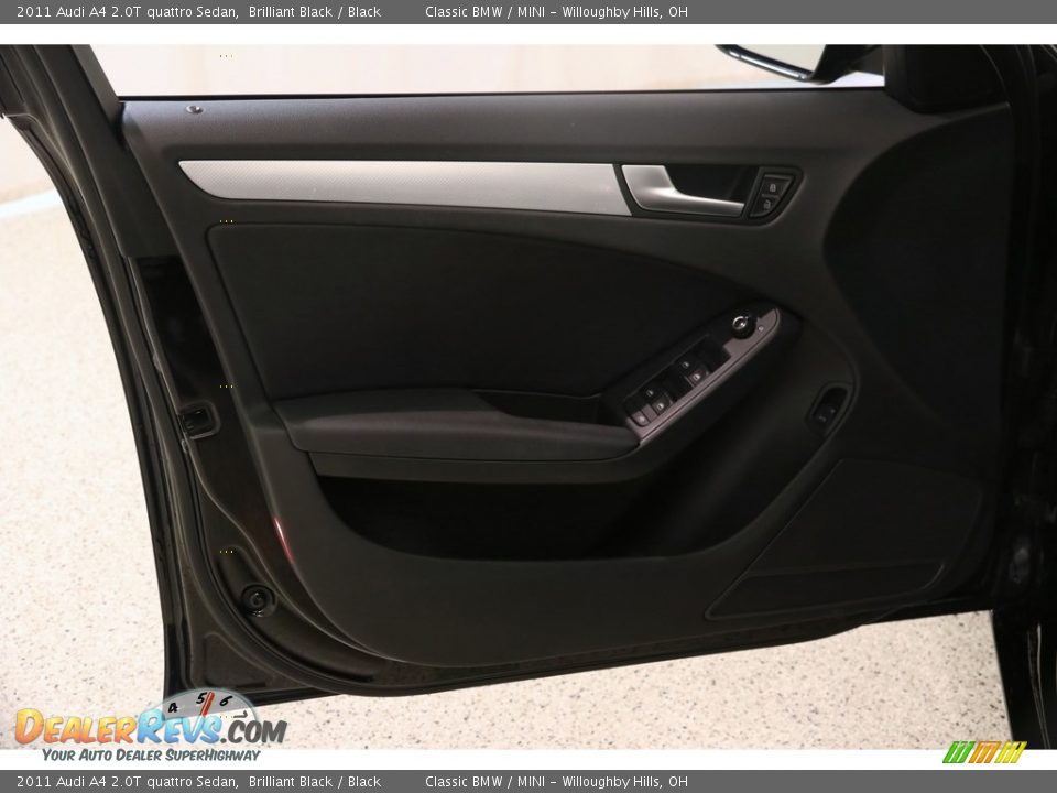 2011 Audi A4 2.0T quattro Sedan Brilliant Black / Black Photo #4