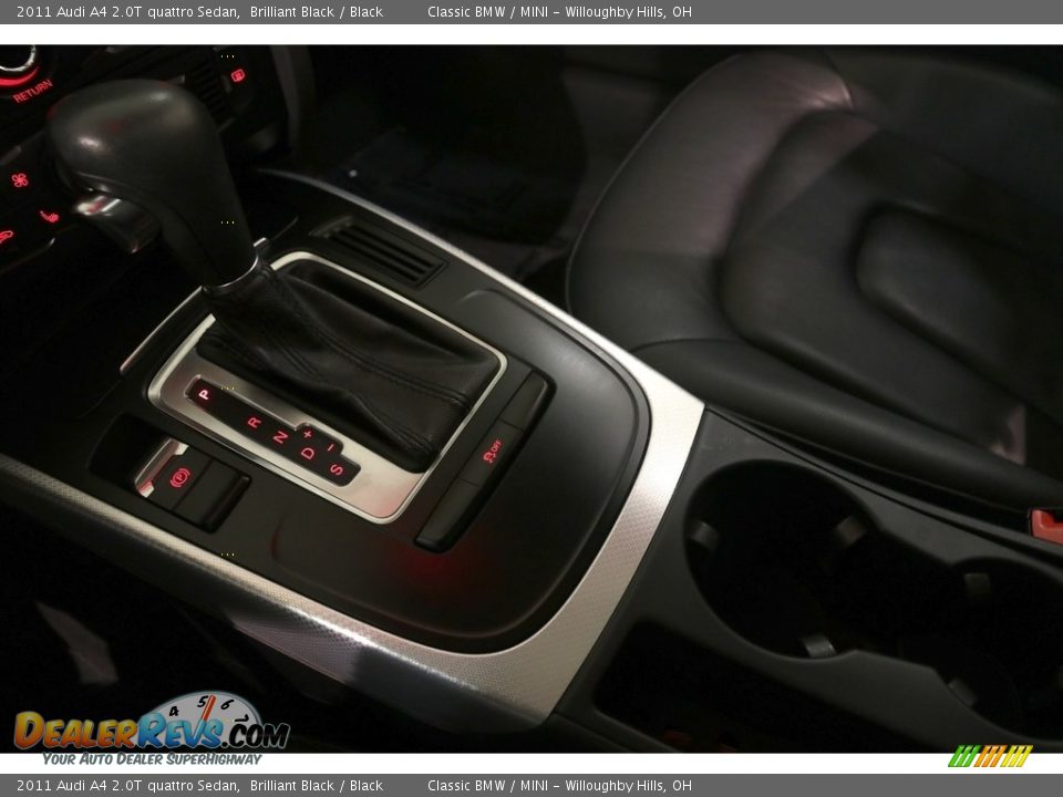2011 Audi A4 2.0T quattro Sedan Brilliant Black / Black Photo #14