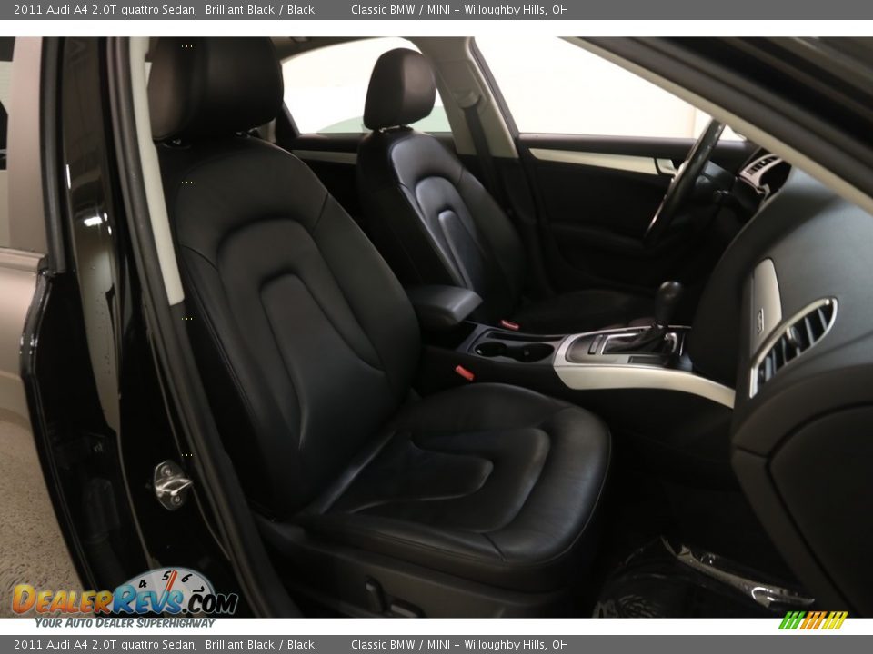 2011 Audi A4 2.0T quattro Sedan Brilliant Black / Black Photo #15