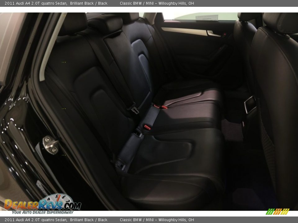2011 Audi A4 2.0T quattro Sedan Brilliant Black / Black Photo #16