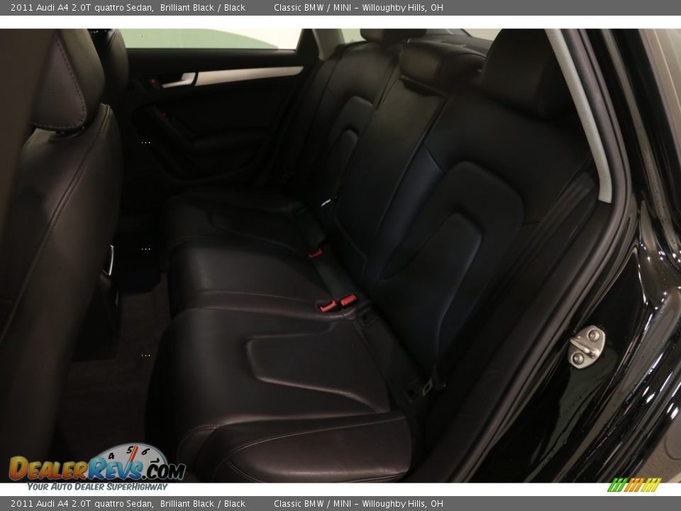 2011 Audi A4 2.0T quattro Sedan Brilliant Black / Black Photo #17