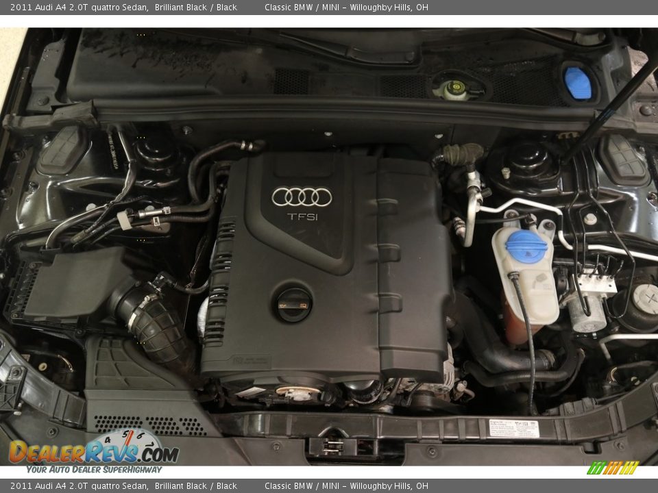 2011 Audi A4 2.0T quattro Sedan Brilliant Black / Black Photo #19