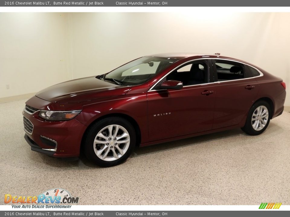 2016 Chevrolet Malibu LT Butte Red Metallic / Jet Black Photo #3