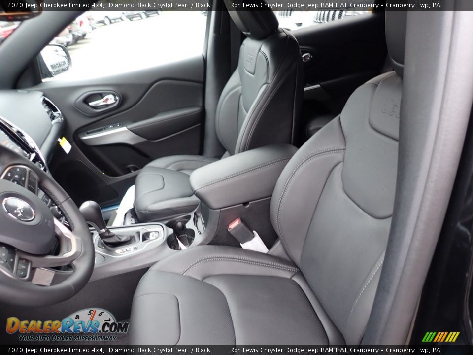 Front Seat of 2020 Jeep Cherokee Limited 4x4 Photo #14