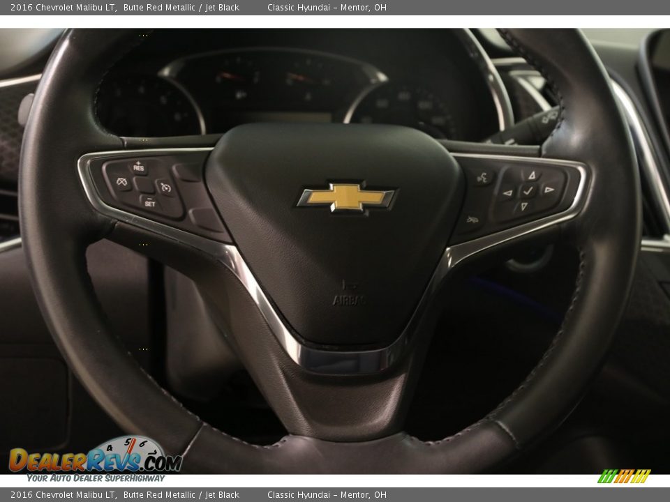2016 Chevrolet Malibu LT Butte Red Metallic / Jet Black Photo #6