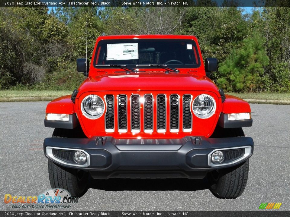 2020 Jeep Gladiator Overland 4x4 Firecracker Red / Black Photo #3