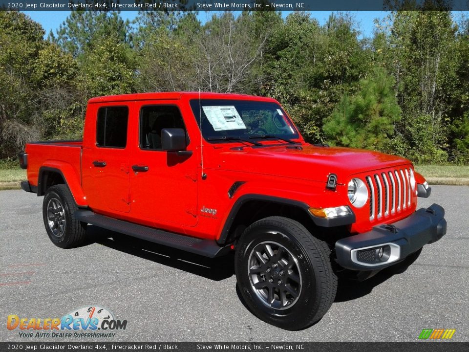 Firecracker Red 2020 Jeep Gladiator Overland 4x4 Photo #4