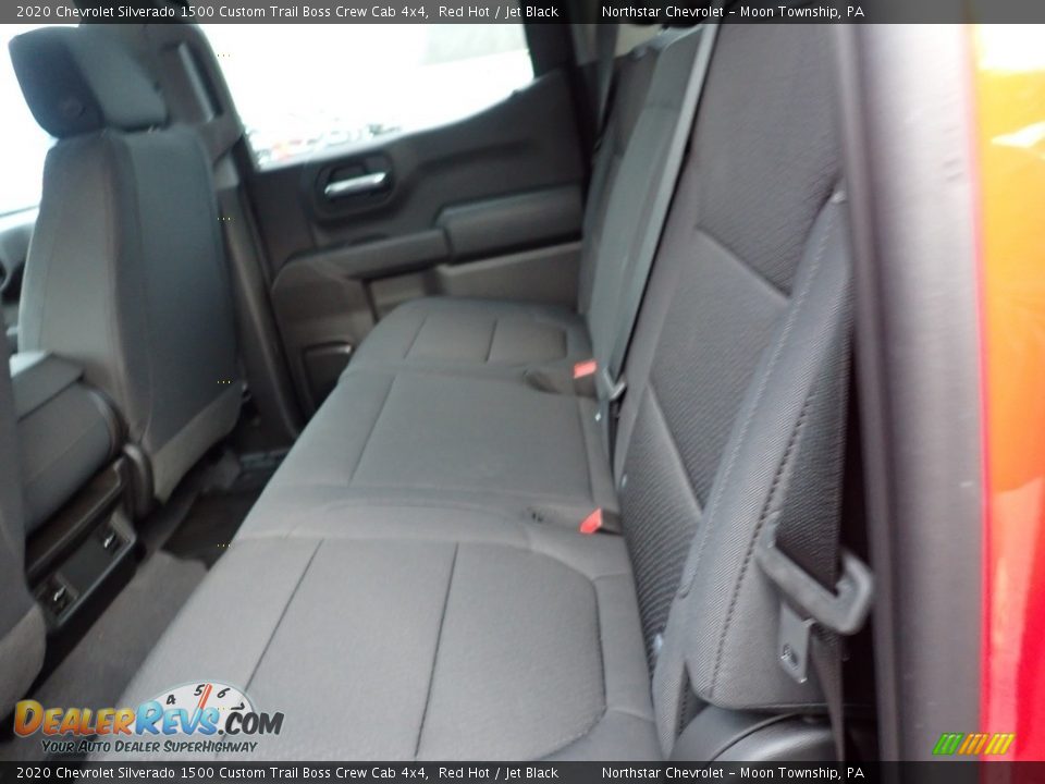 2020 Chevrolet Silverado 1500 Custom Trail Boss Crew Cab 4x4 Red Hot / Jet Black Photo #11