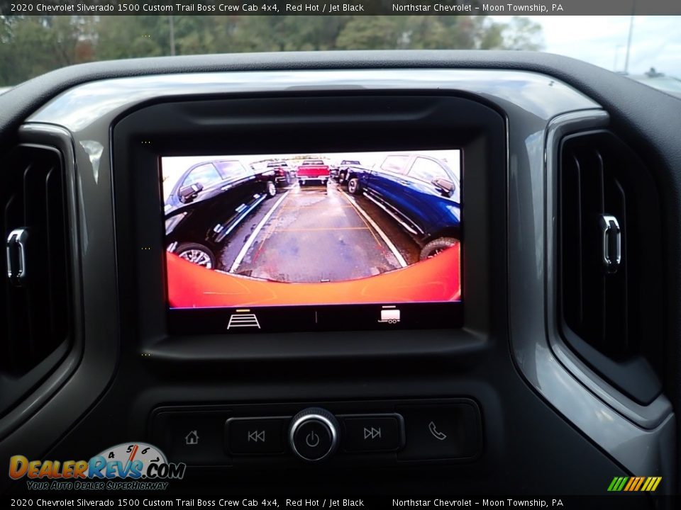 2020 Chevrolet Silverado 1500 Custom Trail Boss Crew Cab 4x4 Red Hot / Jet Black Photo #17